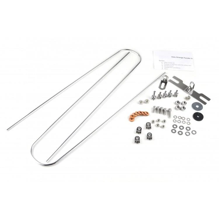 20" Smooth Fenders, 60mm - Silver and Noir - Image 5